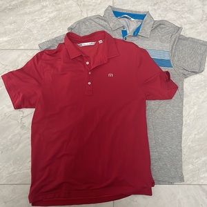 Travis Mathew Stretch Cotton Polos - Lot of 2